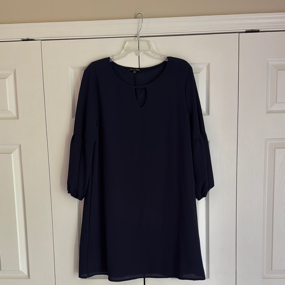 As U Wish Deep Blue Dress